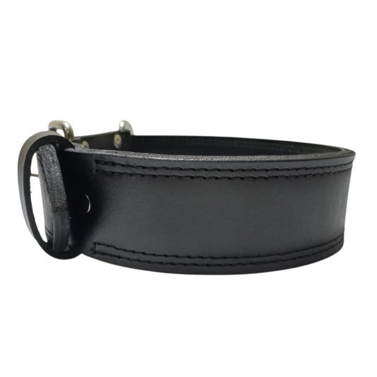 Heavy-Duty Leather Dog Training Collar – Strong, Comfortable & Built to Last