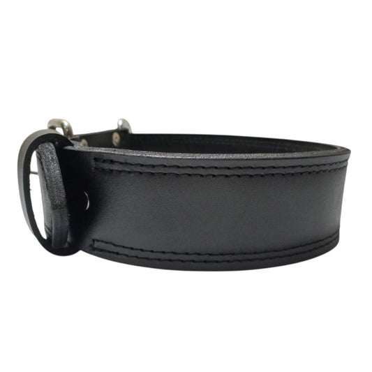 Heavy-Duty Leather Dog Training Collar & Leash Set – Strong, Comfortable & Built to Last