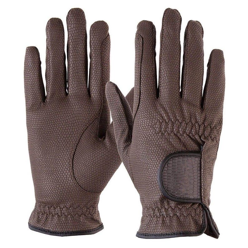 Leather Riding Gloves, Horse Riding & Outdoor Sports | Comfortable Grip Gloves