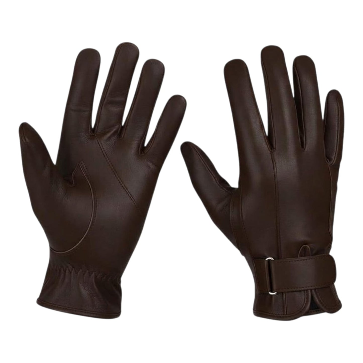 Brown Leather Horse Riding Gloves | Horse Riding & Outdoor Sports