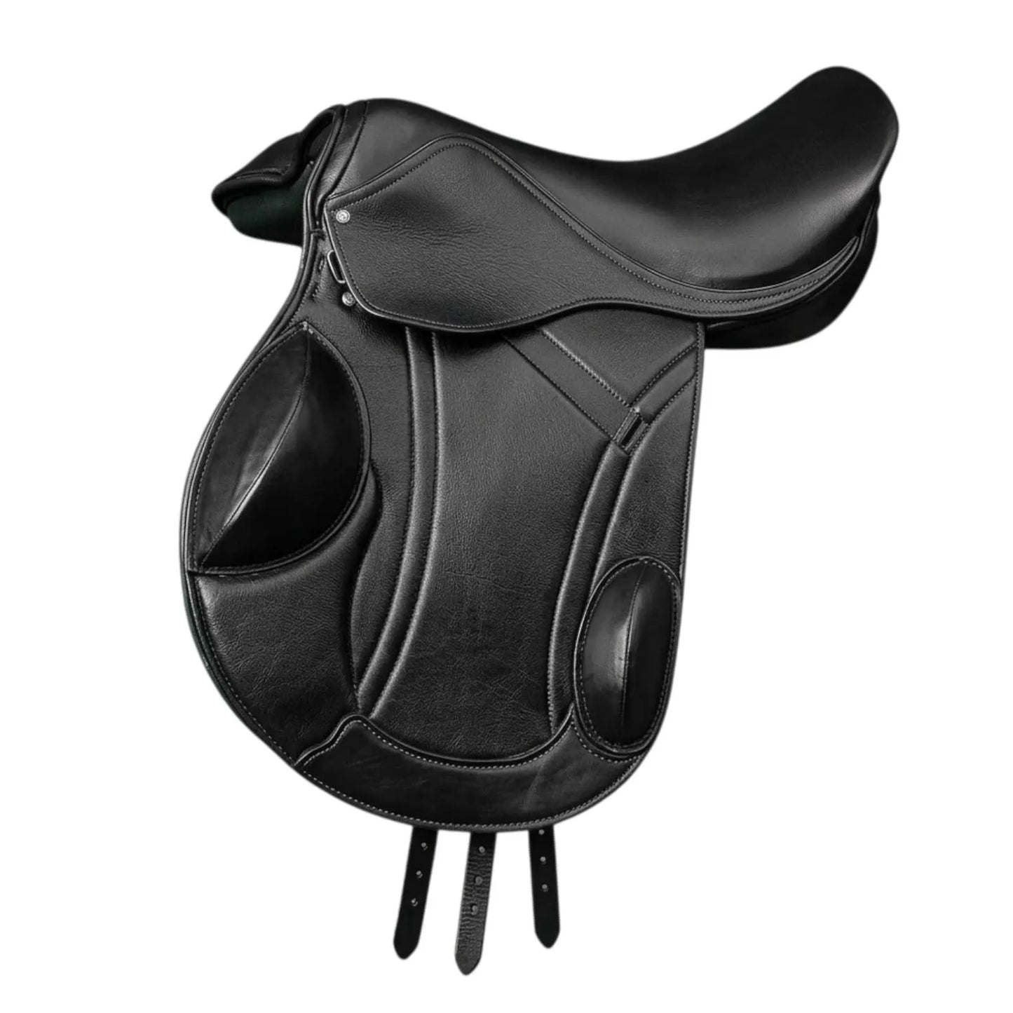 Black Leather Dressage Saddle