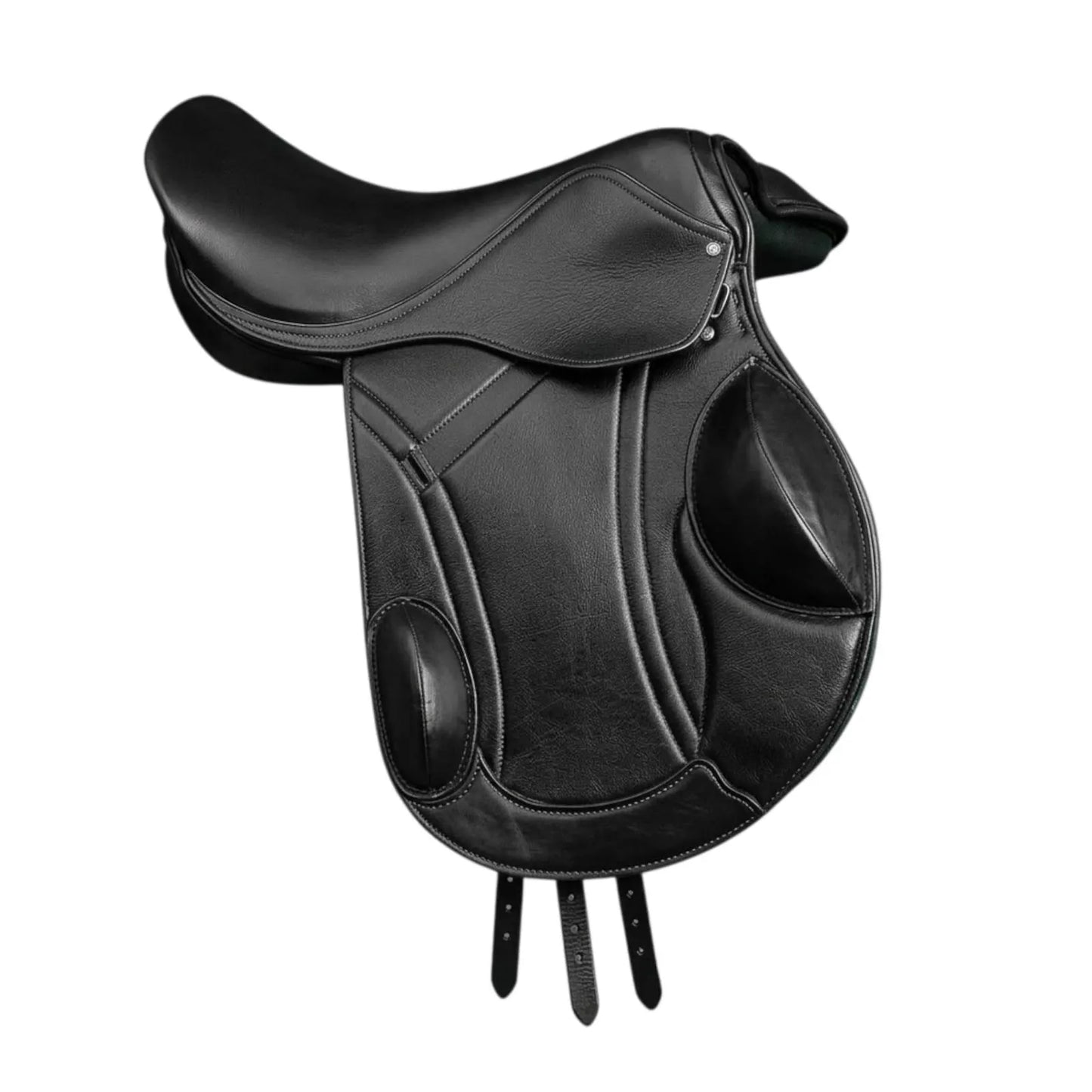 Black Leather Dressage Saddle