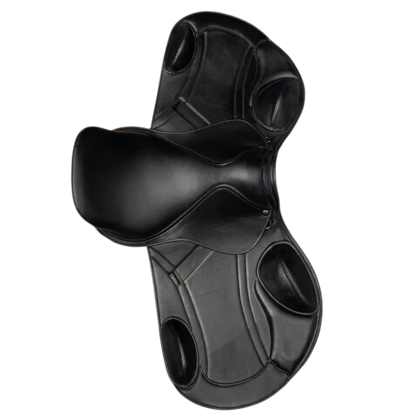 Black Leather Dressage Saddle