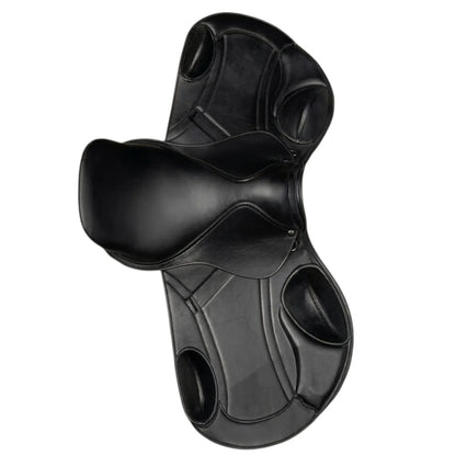 Black Leather Dressage Saddle