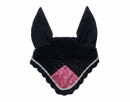Glitter Saddle Pad Set with Matching Ear Bonnet & Brushing Boots