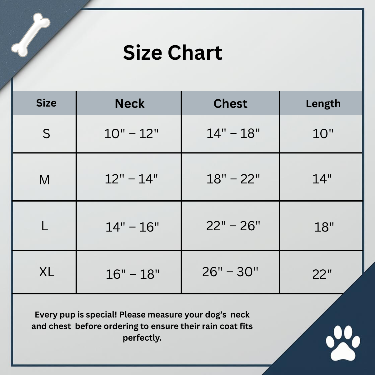 Reflective Waterproof Dog Rain Coat
