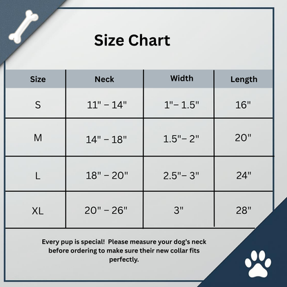 Heavy-Duty Leather Dog Training Collar – Strong, Comfortable & Built to Last