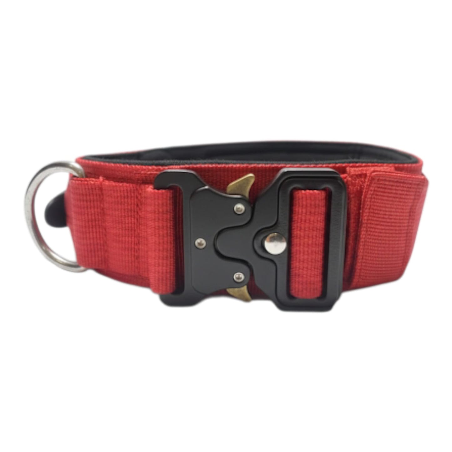 Tactical Dog Collar with Handle & Neoprene Padding – Heavy-Duty & Secure