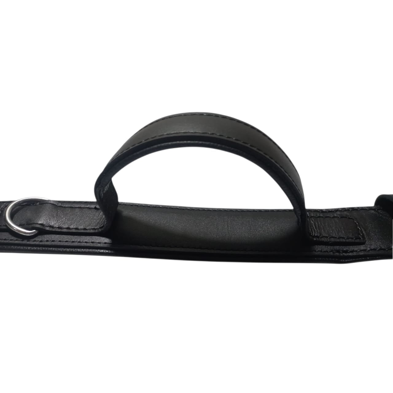 Padded Leather Dog Training Collar with Handle – Strong, Comfortable & Secure