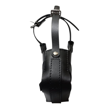 Premium Leather Padded Dog Muzzle