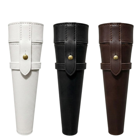 Leather Riding Hip Flask Holder with Stainless Steel Flask