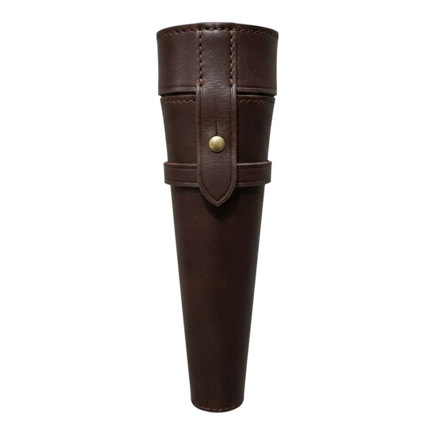 Leather Riding Hip Flask Holder with Stainless Steel Flask