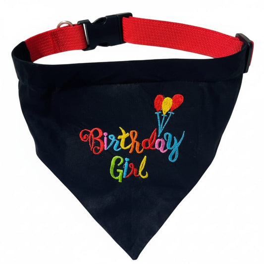 Birthday Star Bandanna Dog Collar