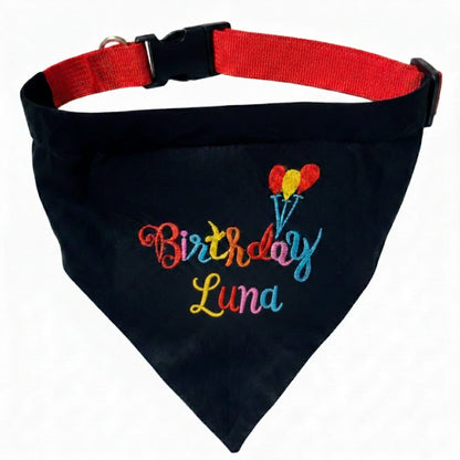 Birthday Star Bandanna Collar