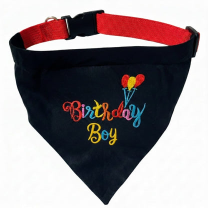 Birthday Star Bandanna Collar