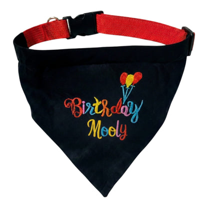 Birthday Star Bandanna Collar