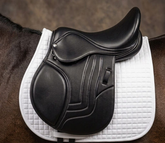 Leather English Jumping Saddle