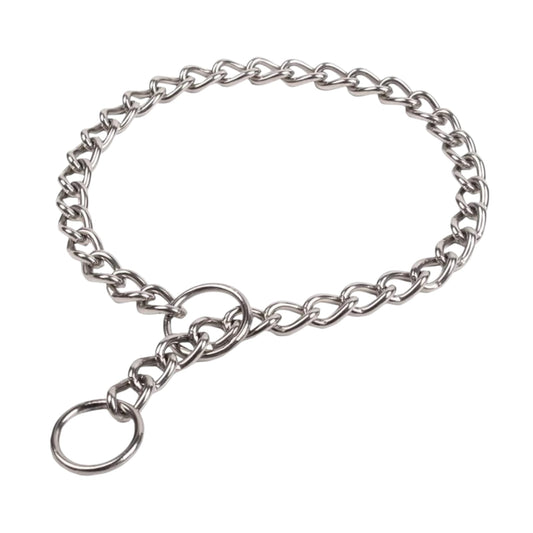 Stainless Steel Choke Chain Dog Training Collar